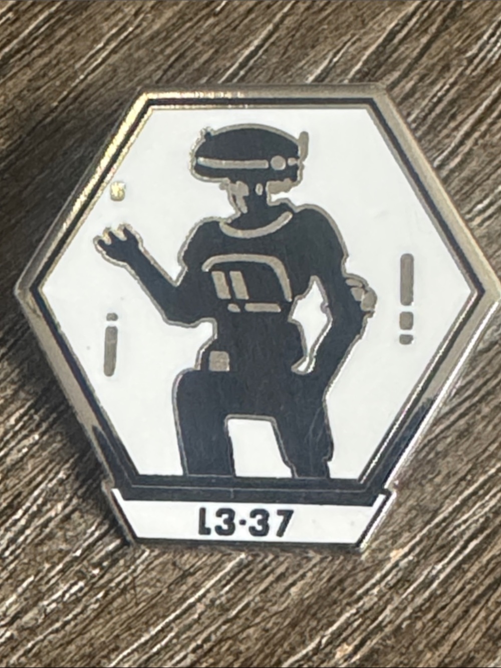 5/$25 Disney Star Wars Galaxy's Edge Droid Depot‎ Mystery Collection L3-37 Pin